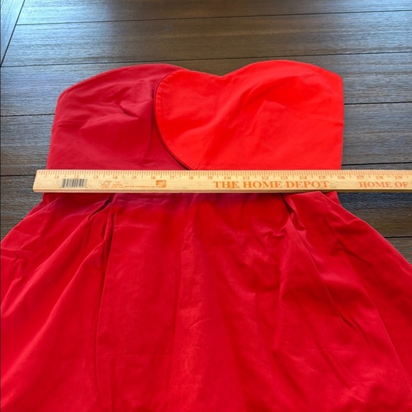 Farm Rio x Anthropologie Strapless Heart Mini Dress Large - Picture 8 of 12